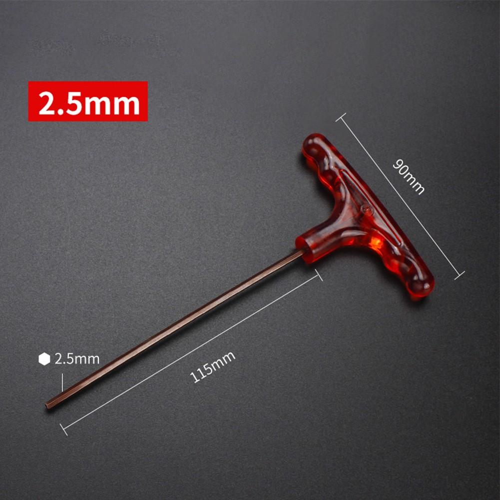 Compact Size Alloy Steel Spanner Nut Driver Tool T-type Inner Hex Wrench