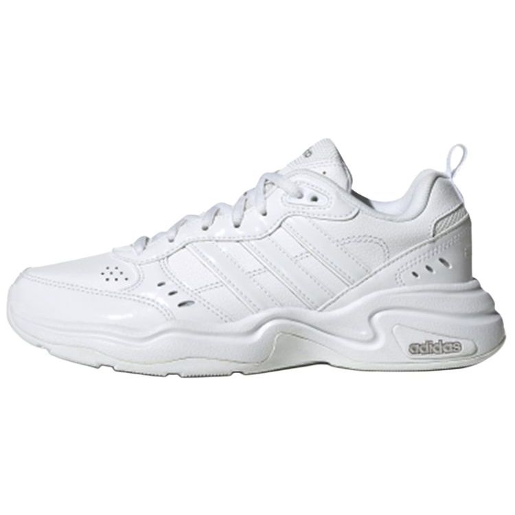 adidas Neo Strutter PU Lifestyle Casual Shoes Breathable Low Top Women Shoes White FW4597