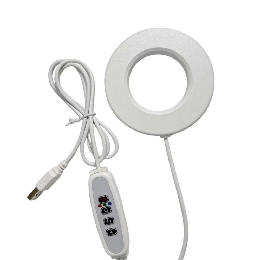 10 Dimming Levels Hanging LED Plant Light 1/2/3/4 Head Ceiling Grow Light  Small Plants