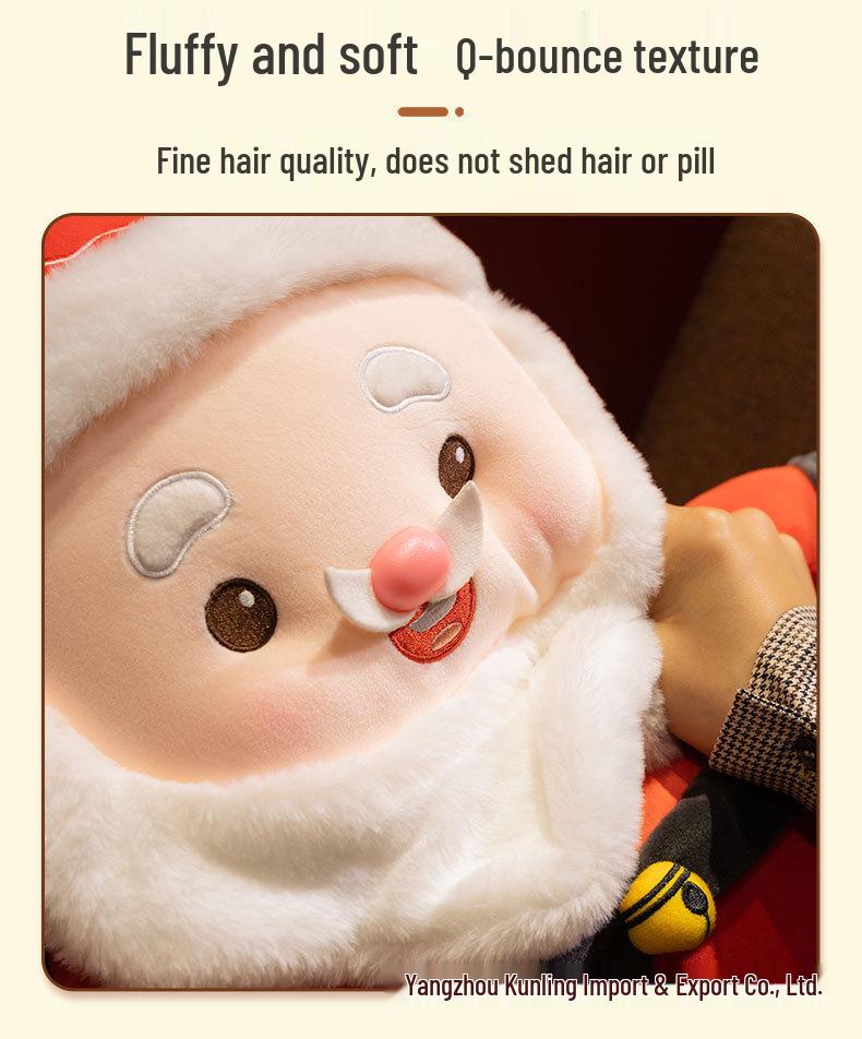 Peluche Babbo Natale - Giocattolo Carino per Bambini e Decorazione Festiva