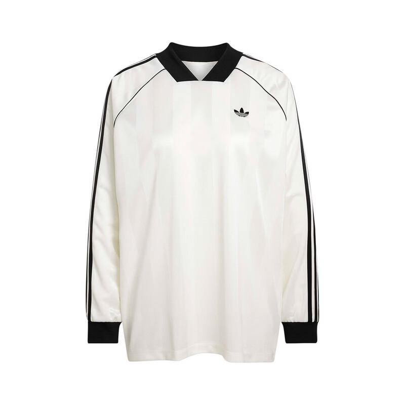 Adidas Originals Women's 3S Jacquard Long Sleeve Top