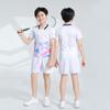 Kids Quick-Dry Badminton Training Set Girls Boys Sportswear Lightweight Bamboo Fiber Athletic Outfit
