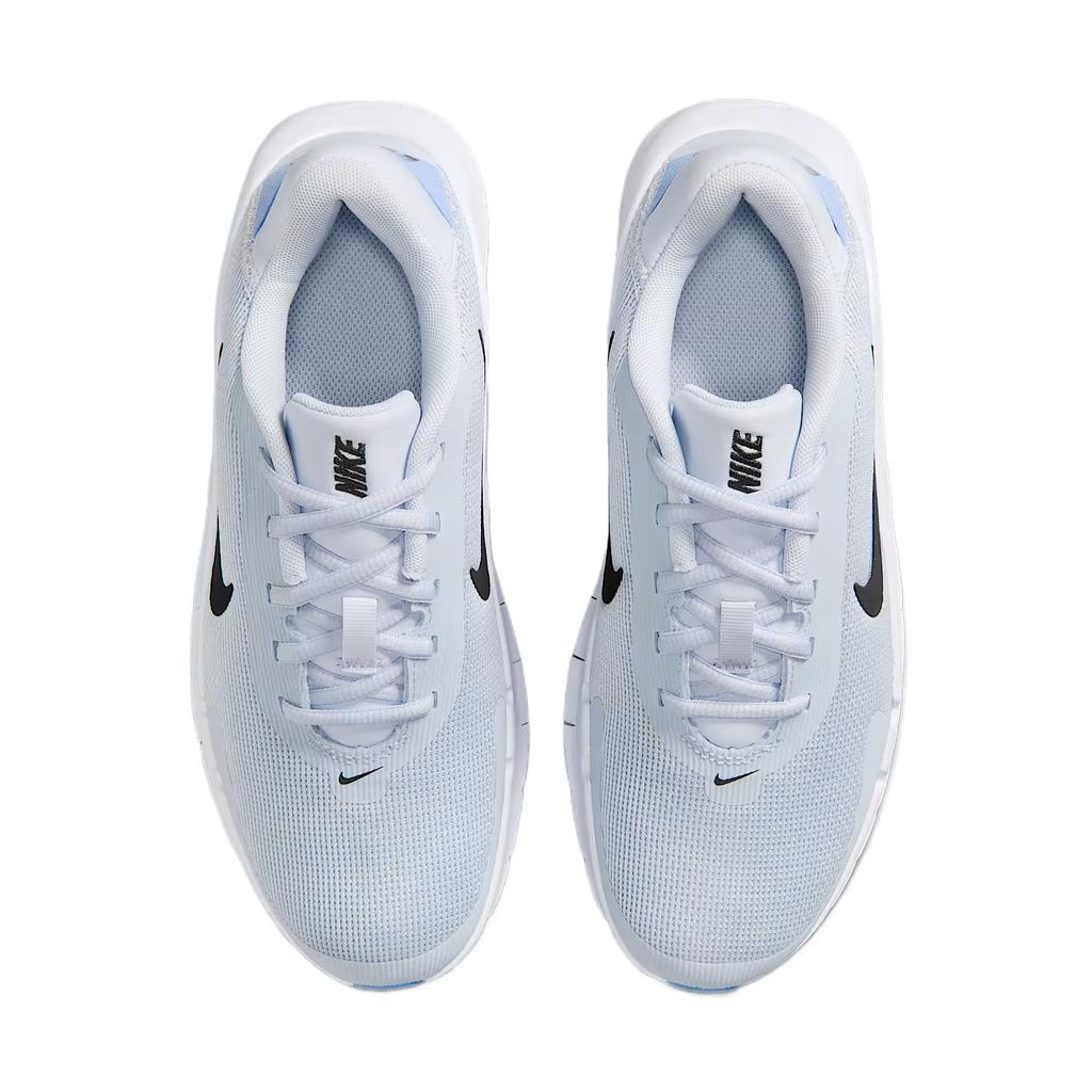 Nike Flex Train Training Shoes Women's Low-top Soccer Gray/Aluminum Blue/White/Coal Black HV9981-006