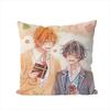 SSasaki And Miyano Pillow Case For Car Sofa Decorative Home Doublesided Print Plush Square Throw Pillow Cushion Cover