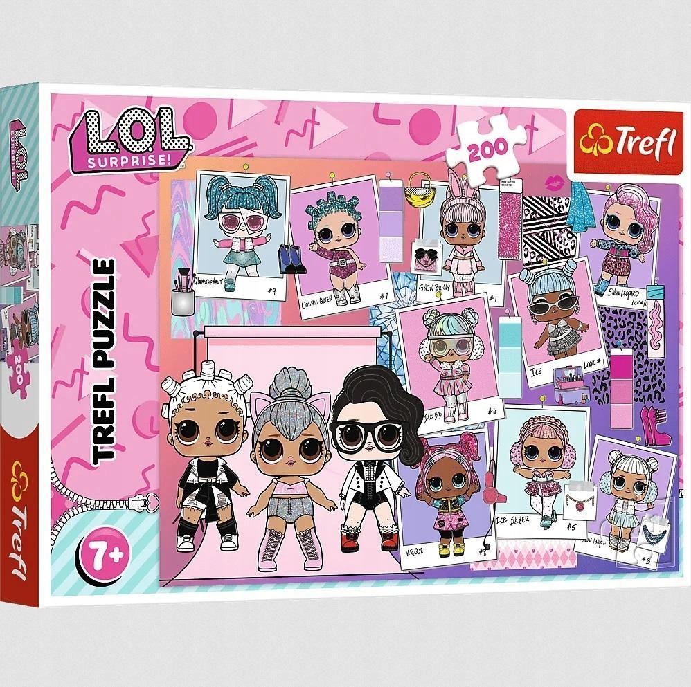 Puzzle 200 Słodkie Laleczki/Mga Lol Suprise! 13288