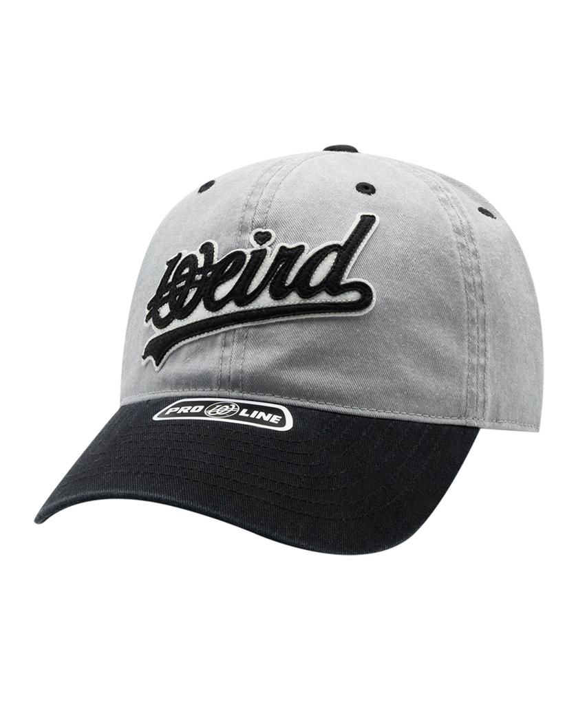 Wieoldeuwoldeu Wave Logo Pigment Color Block Ball Cap