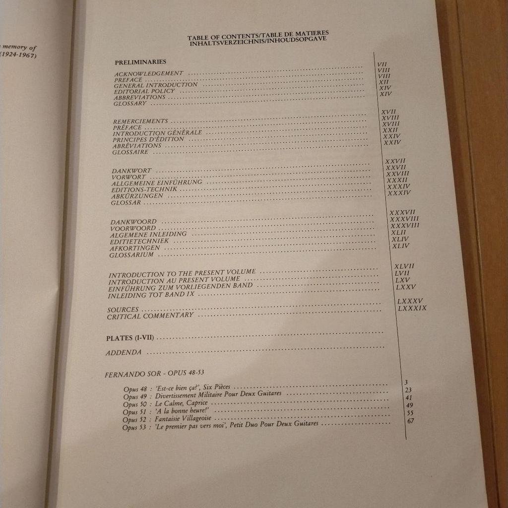 [USED] Sheet Music - Sor Fernando Sor Guitar Works Vol.9 Classical Guitar