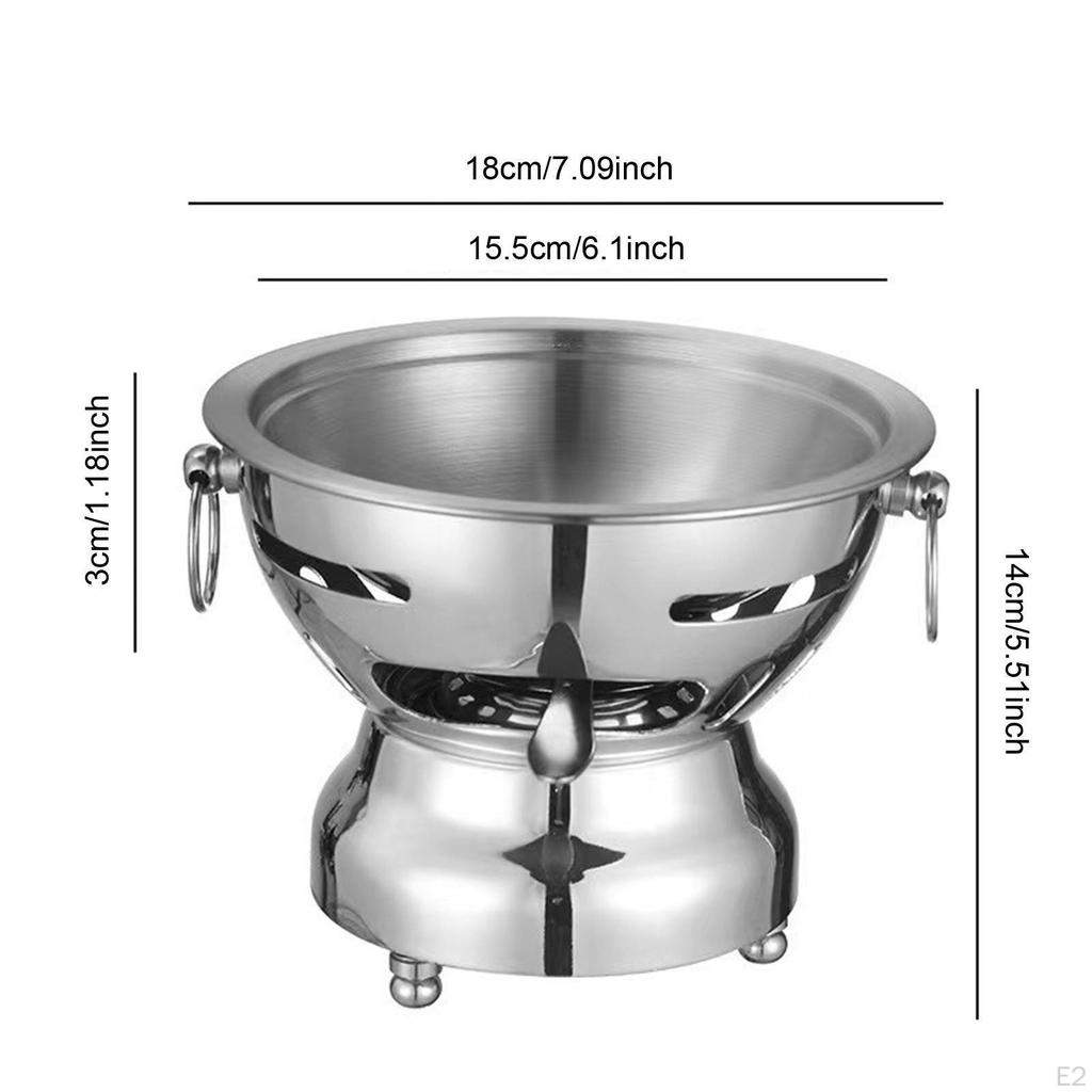 Alkoholgryte Kinesisk lite kjøkken Kokekar Suppe Hotpot Tradisjonell