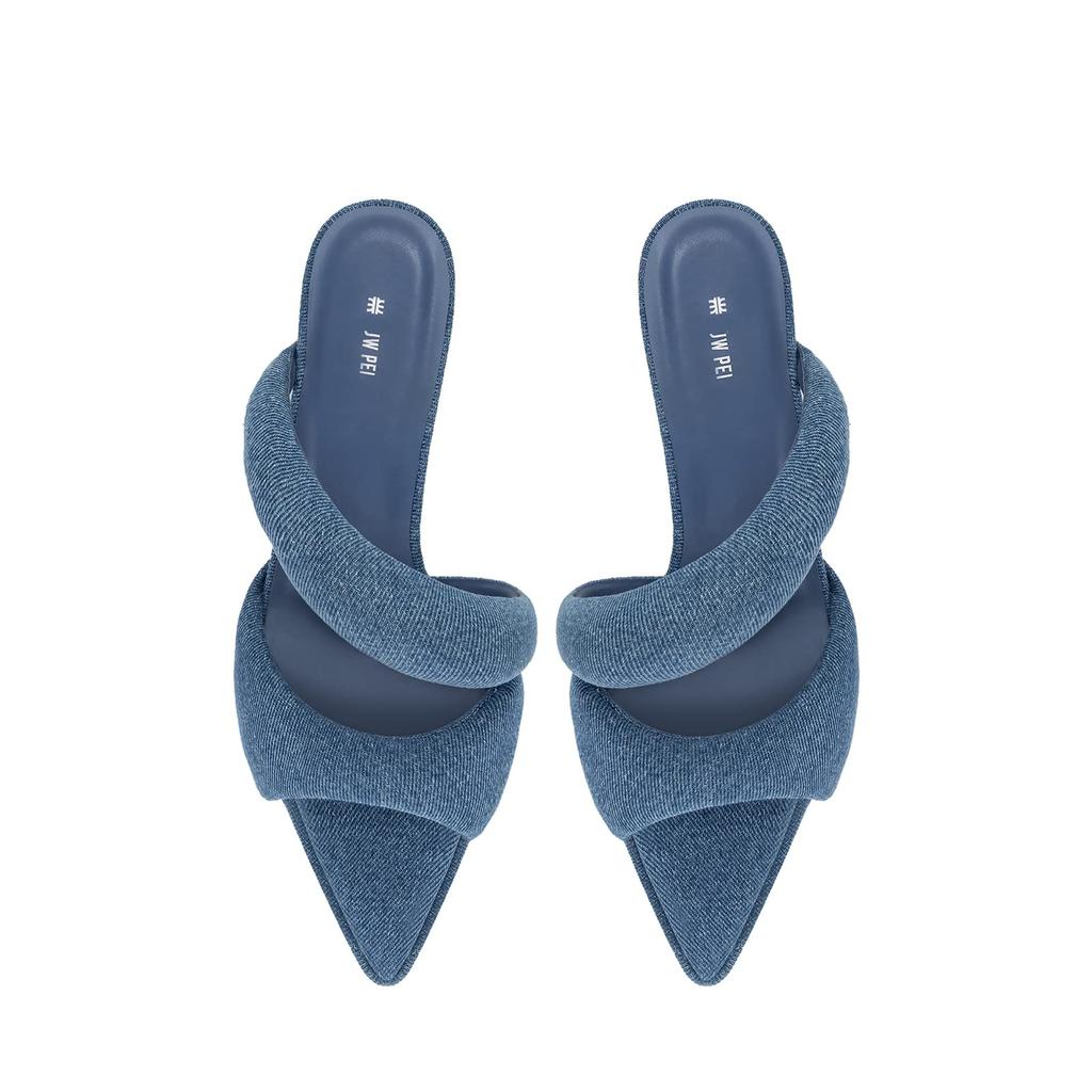 [JW PEI] Sara Denim Mules - Blue
