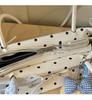 2026 Trendy Women's Polka Dot Bow Single-Shoulder Baguette Bag