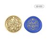 1PC Christmas Series Fire Paint Stamp Head Invitation Envelope Fire Paint Wax Seal Stamp Head Blessings Fire Lacquer Seal Decor