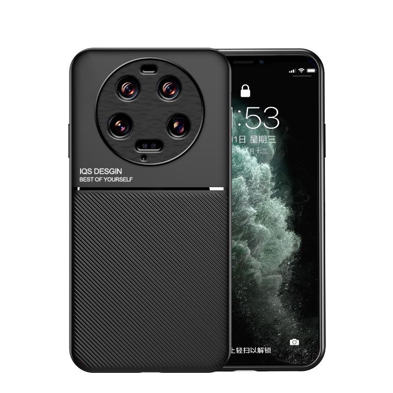 For Xiaomi Mi 13 Ultra Case Car Magnetic Holder Leather Phone Cases For Xiaomi Mi13 Ultra Mi 13ultra Shockproof Back Cover