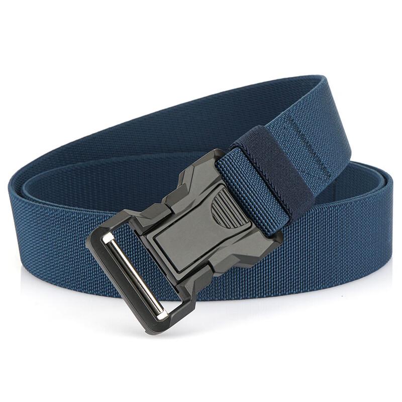 Men's Outdoor Sports Elastic Belt with Clasp Buckle