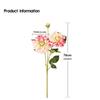 Handmade Artificial Dahlia Flower Real Touch Fake Flower Faux Dahlia Branch  Home Living Room Decor