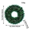 42cm Tinsel Wreath Holiday Decoration for Shopping Mall or Hotel