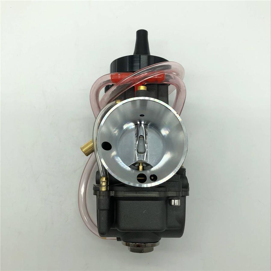 34Mm Racing Flat Side Carburetor For Pwk Yamaha Honda Suzuki KawasakiFit On 200Cc 250Cc 300Cc 350Cc Engine