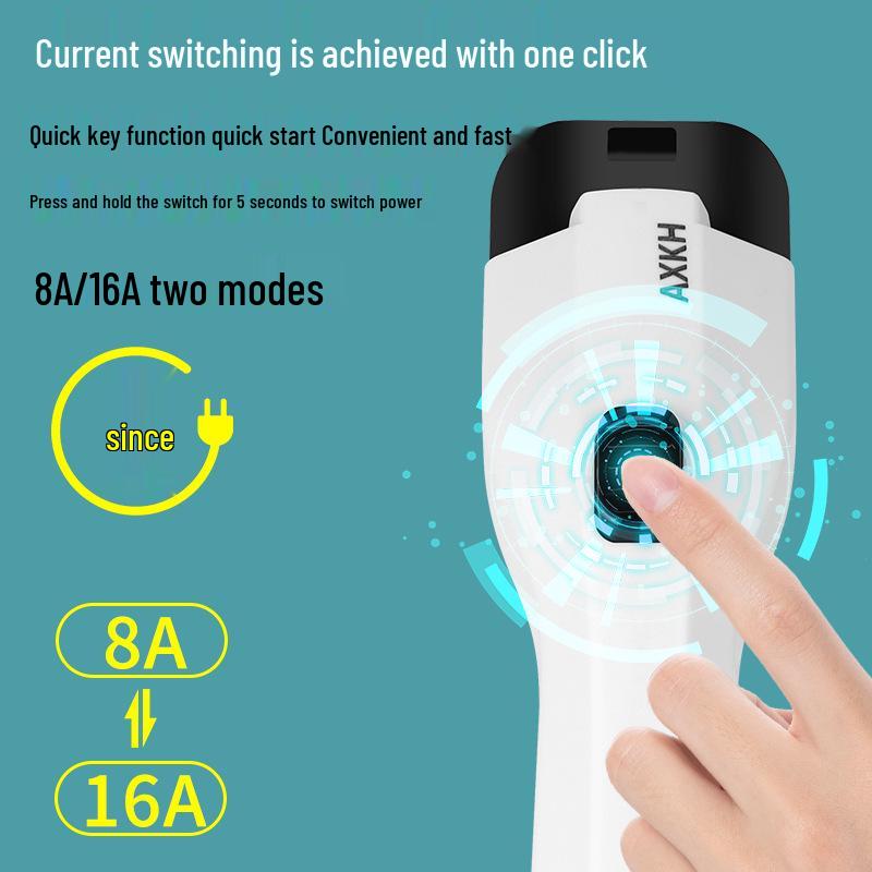 Portable Wuling Hongguang Mini EV Charger Pile for Starlight Bingo and Sunny Sky Models