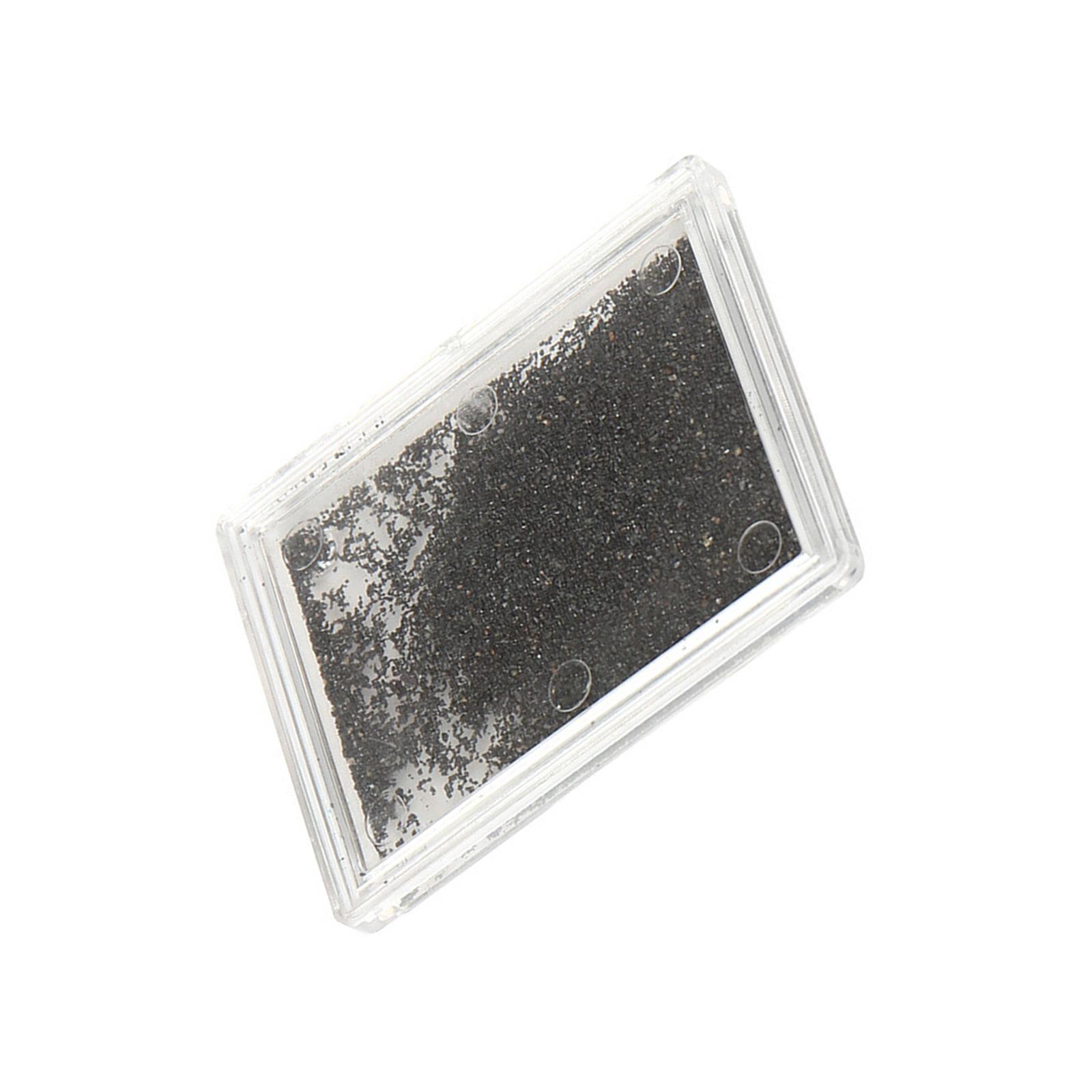 

Magnetic Iron Powder Filings in Box Magnetism Experiment Teaching Tool For Science Education Teaching Demonstration