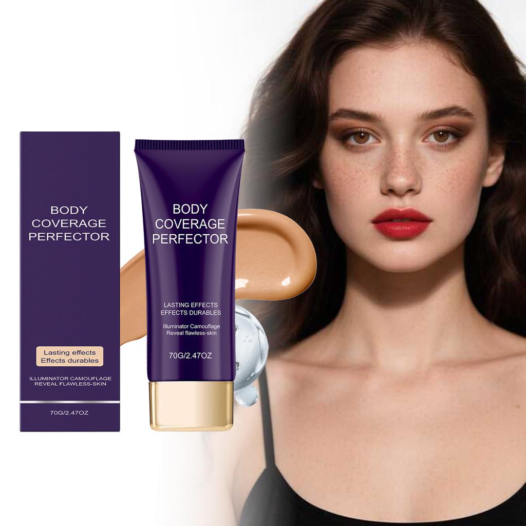 Long-Lasting Body Concealer (Medium Shade) Daily Moisturizing Face & Body Concealer Cream for Even Skin Tone