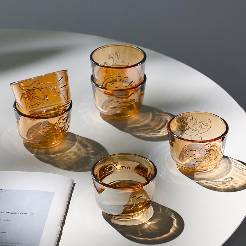 Wuzuo Glass Teacup Set