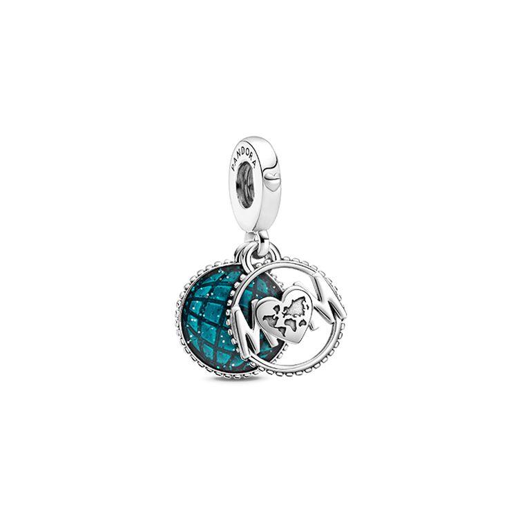 Pandora Shining Mother Earth Pendant Women Jewelry 799368C01 Multicolor,F