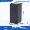 Transparent Waterproof ABS Plastic Junction Box for Indoor/Outdoor Power Supply & Monitor