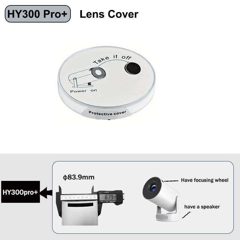 DITONG HY300Pro+ Projector Lens Cover Avoid Dust Lens Protector for Magcubic HY300 Ultra Projector Accessories
