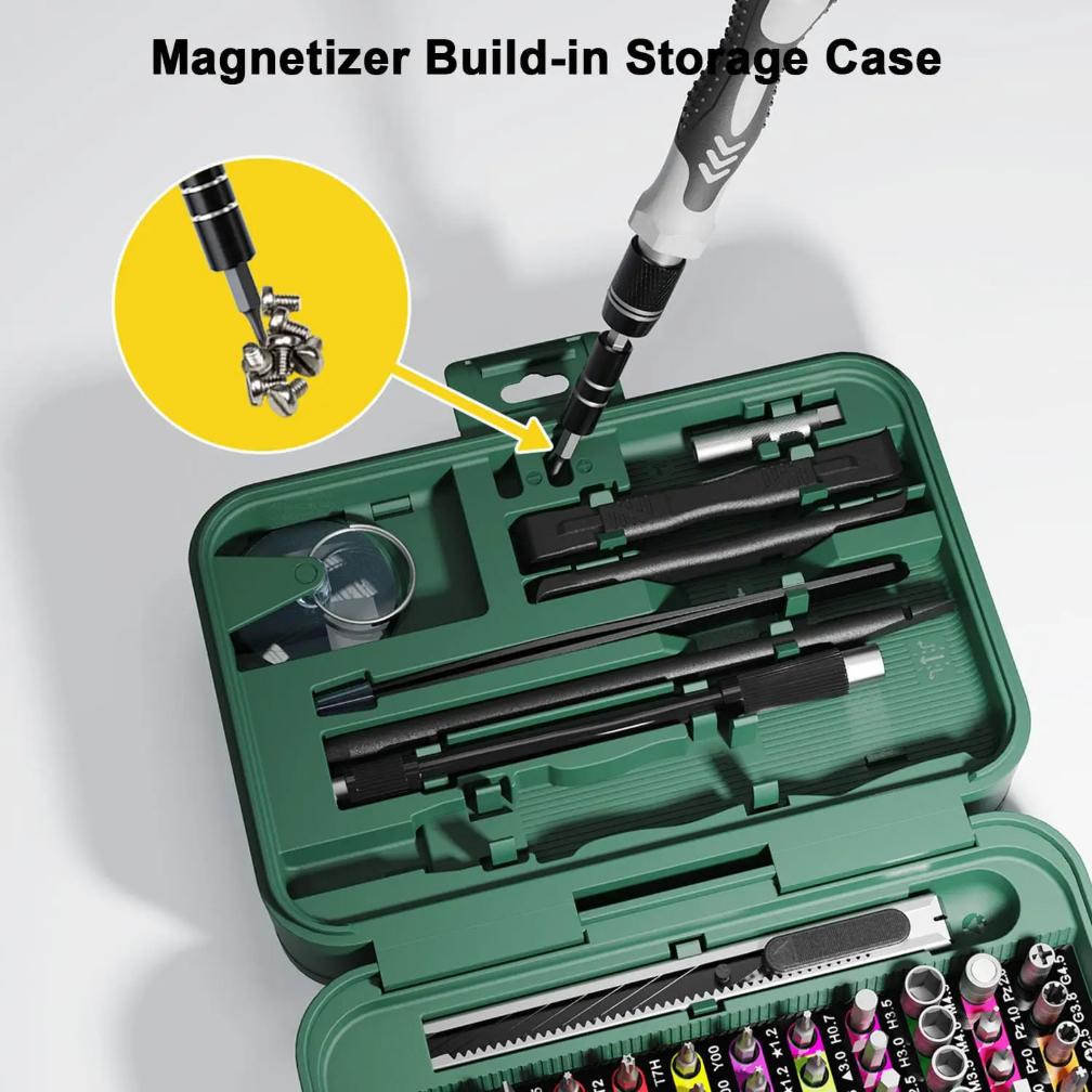 132 In 1 Precision Screwdriver Set Magnetic Screwdriver Head with Storage Box 152 Bit Small Hand Repair Tool Kit