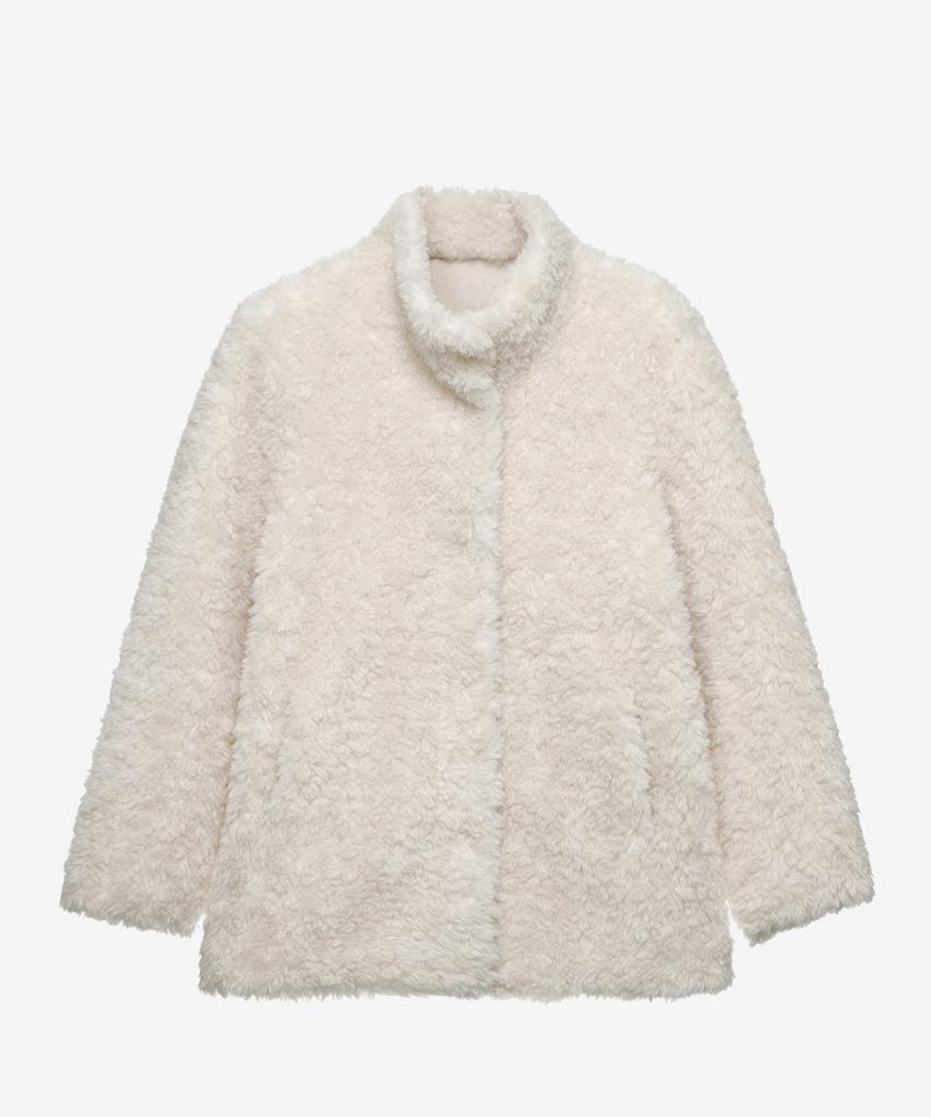 MIND BRIDGE WOMEN [W] Shearling Half Fur Coat - 2 Colors
