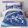 Gundam Bedding Set Char’s Zaku Anime Duvet Cover Polyester Soft Bed Linen Bedroom Set -QJY