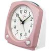Seiko Clock Alarm Clock Table Clock Analog Melody Pink Pearl PYXIS 125×120×69mm NR455P