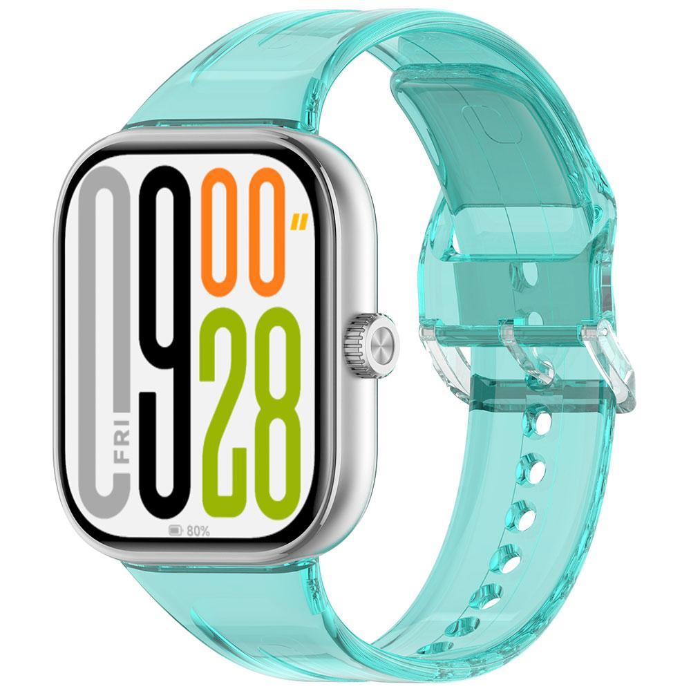 Silikon-Uhrenarmband für Xiaomi Mi Band 9 Pro 8Pro Transparentes Sonnenschein-Farbwechsel-Armband für Redmi Watch 5 4 Armband