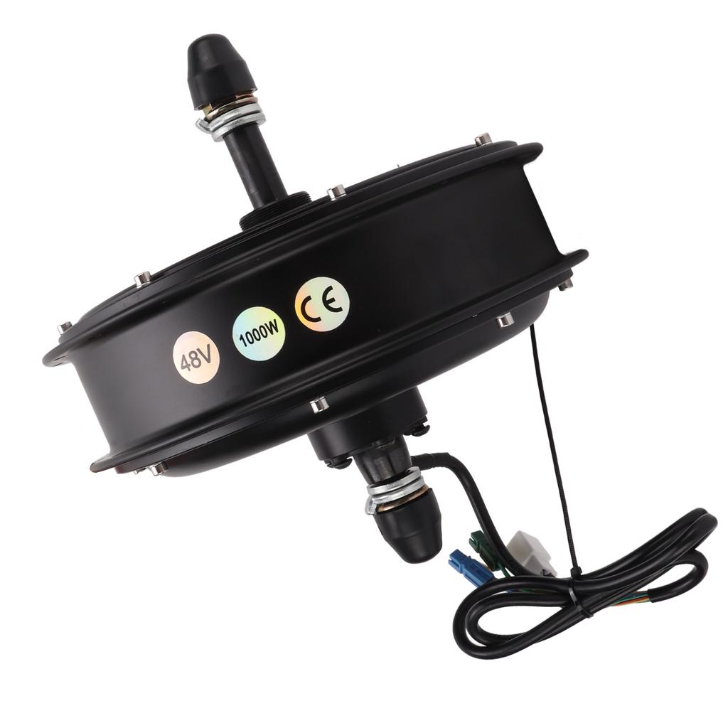 48V 1000W Rear Wheel Hub Motor Electric Bicycle Brushless Gearless Hub Motor for Snowmobile Electric Scooter