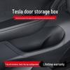 Tesla Model Y Model 3 Türschlitz-Aufbewahrungsbox mit Samtpads zum Schutz