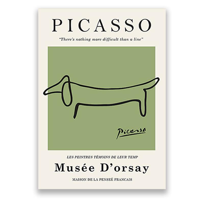 

Настенная живопись на холсте Пикассо Матисс абстрактная девушка цветок плакаты на скандинавскую тему и принты настенные панно для гостиной домашний декор 30x40cm