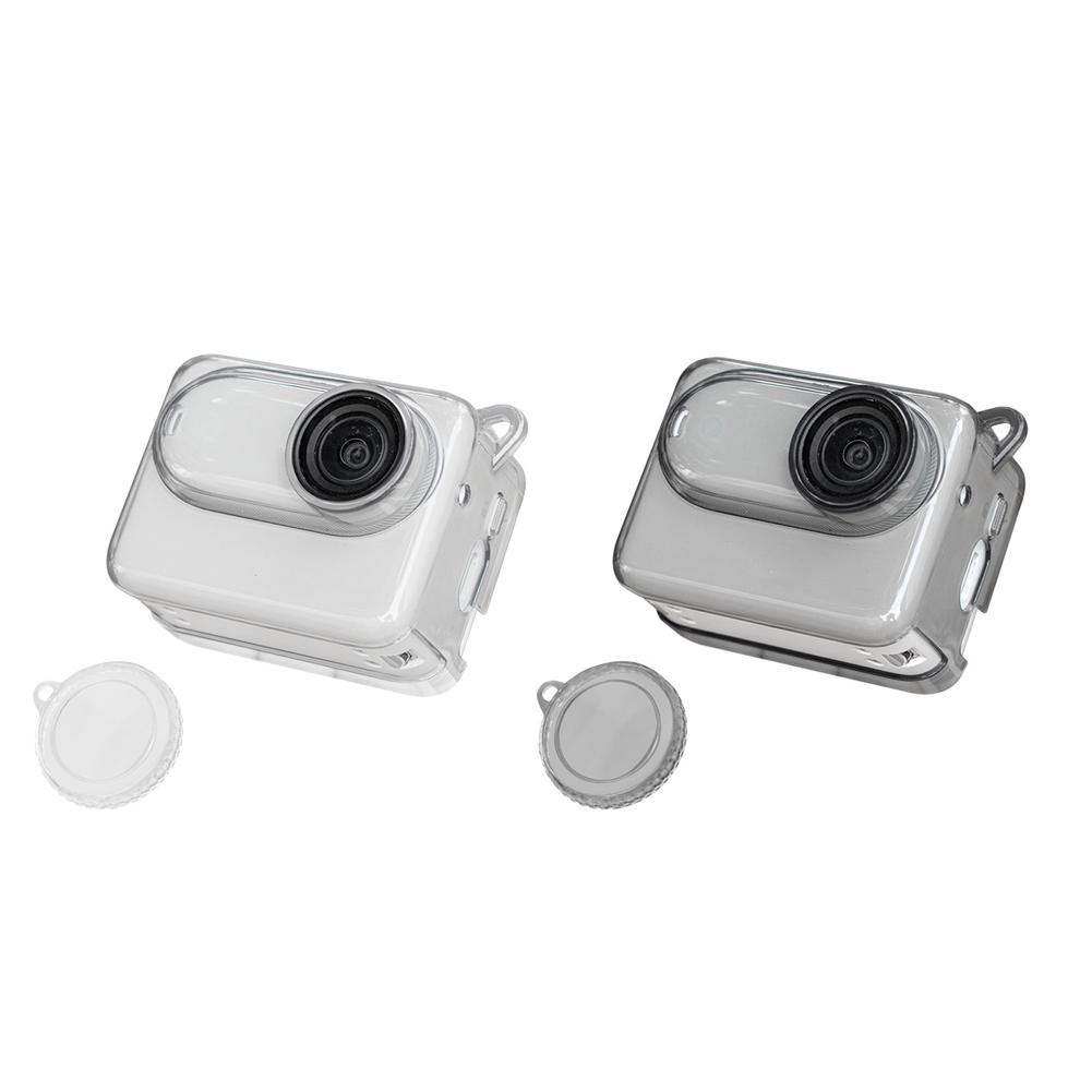 Transparent Case For Insta360 GO 3S Silicone Protective 3 Action Sleeve Cover Accessories Anti- Z1W7