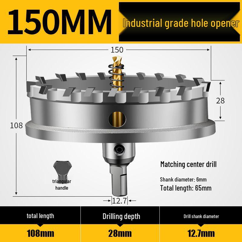 Stainless Steel Hole Expander Drill Bit for Metal and Aluminum Plates