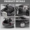 1:24 Presidential Car Aurus Senat Alloy Diecast Car Model With Lights Children'S Toy Collection Display Gift Souvenir