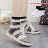 Jelly Transparent Non-Slip Waterproof Rain Boots for Women, Short Tube with Velvet Cotton, Fashionable Rubber Over Shoes for Summer.