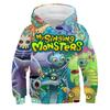 Kids Clothes My Singing Monsters Print Hoodie Girls Cartoon Casual Sweatshirts Children's Clothing Autumn Boys Hoody Pullover