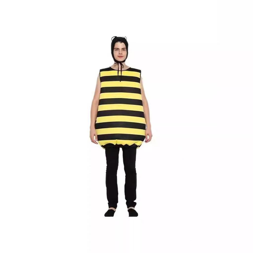 Adult & Parent-Child Halloween Bee Cosplay Costume for Stage Performance