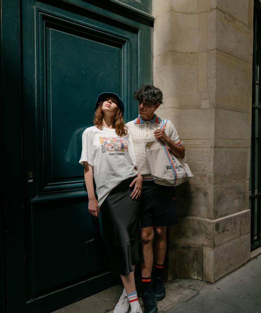 ROND&DÉMARRER [Unisex] Natural Vintage Casual Denim Bucket Hat