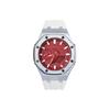 Casio Unisex Liquid Crystal/Analog Dual Display Series 48.5mm Red Watch GA-2100-4A-