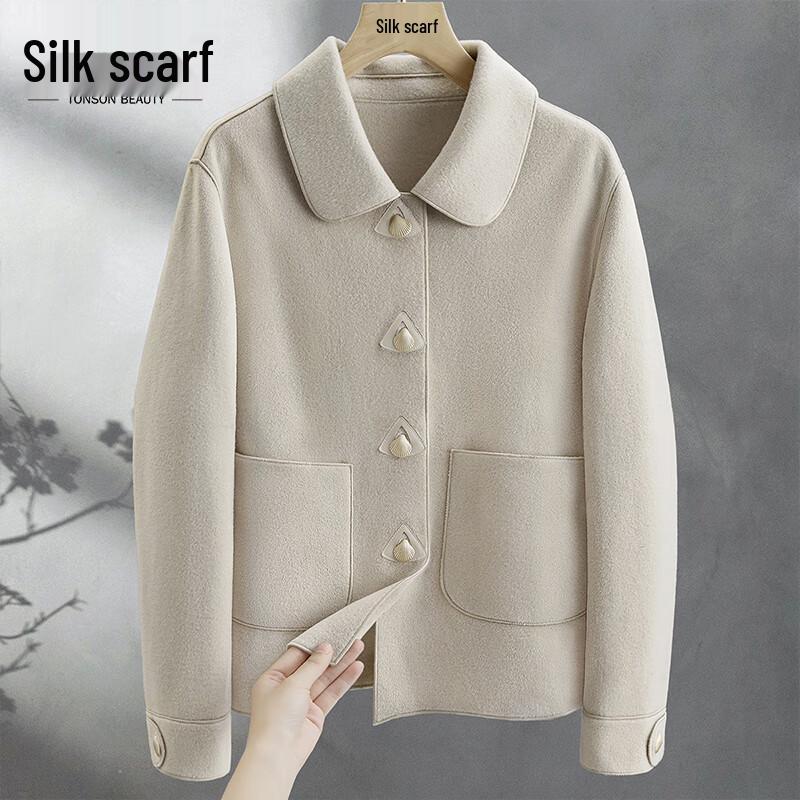 

Sibaisha Women s Double-faced Loose-fit Coat M