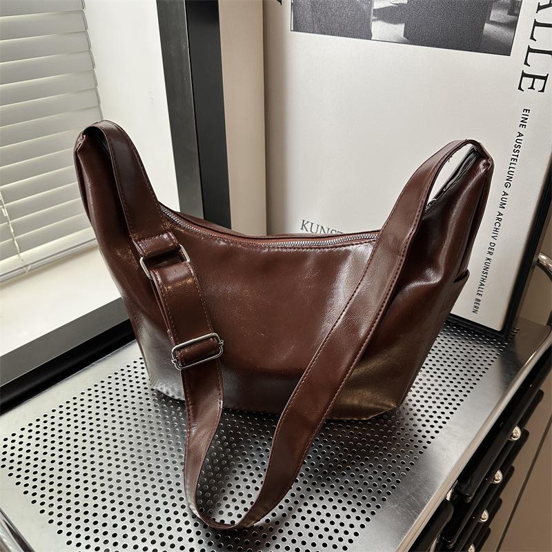 

Модная большая вместимость ретро-текстура повседневная внедорожная сумка сумка сумка для поездок на работу сумка на одно плечо