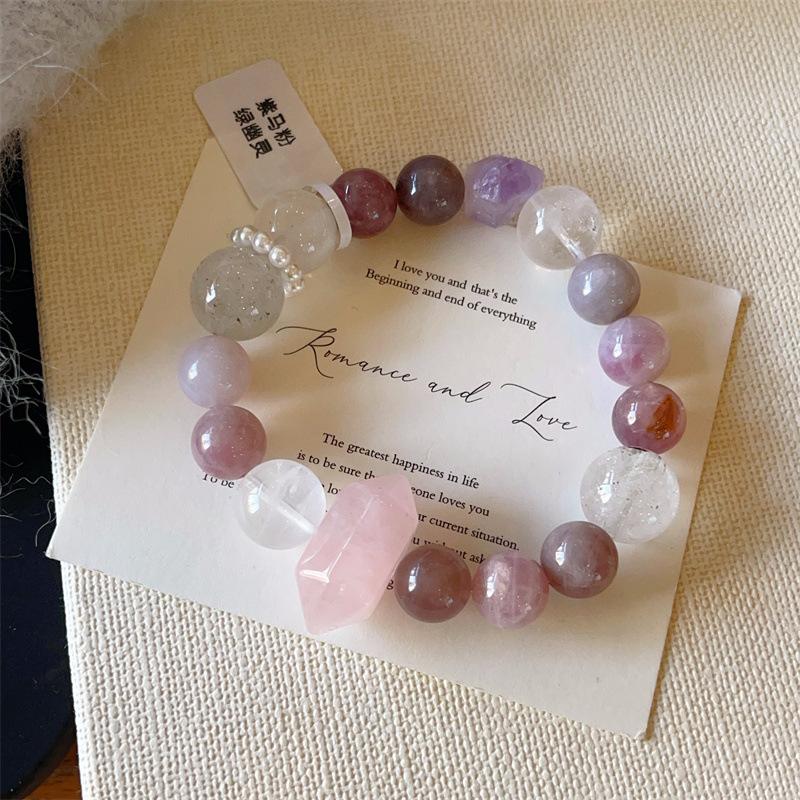 Rose Pink Crystal Bracelet Wholesale