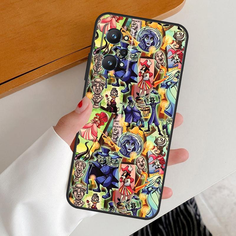 Haunted Mansion For Realme 12 Pro Plus 11 10 9 C67 C55 C53 C51 C31 C35 C33 C30 C21Y C25s GT5 GT Neo 6 Case