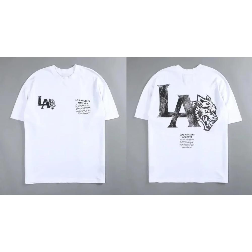 Darc Wolfskopf Lustiger Aufdruck Workout Fitnessstudio Fitness 100% Baumwolle Herren T-Shirt Kurzarm Lässiges T-Shirt Mode Sport Übergroße Y2k Oberteile