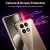 Shockproof Clear TPU Case for Xiaomi 17 Pro Max 15 Pro Ultra 3D Airbag Transparent Silicone Cases for Xiaomi 15T Pro funda Cover
