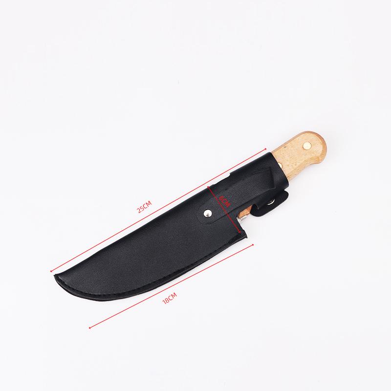 Messerscheiden-Taschen PU-Leder Holster Gürteltasche Gerade Messerhalter Tragen Langlebig Küche Koch Kochmesser Aufbewahrungstasche